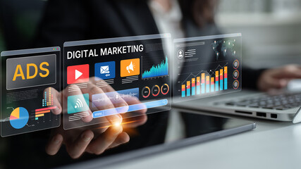 Online ads and digital marketing help brands grow. Content marketing builds engagement. Marketing tools boost ROI. Effective ads and marketing drive online business success. Spline