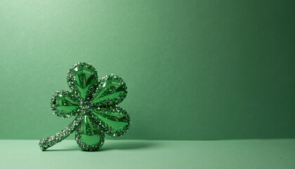 Green Shamrock Decoration