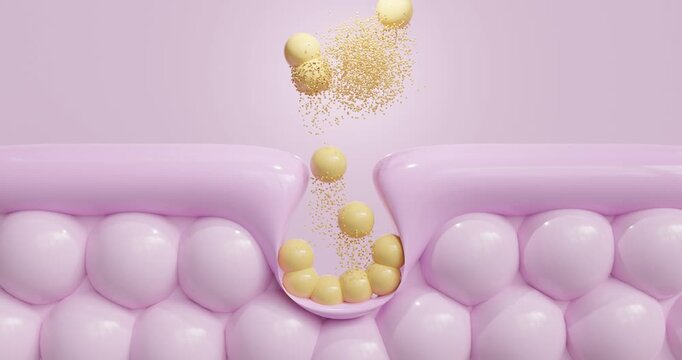 Purple oil-control serum droplet, specifically formulated to remove excess oil and visibly tighten pores. Represents effective skincare for managing oily skin and improving skin texture.