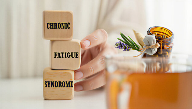 Chronic Fatigue Syndrome: Holistic Wellness, Herbal Remedies & Health Management Concept