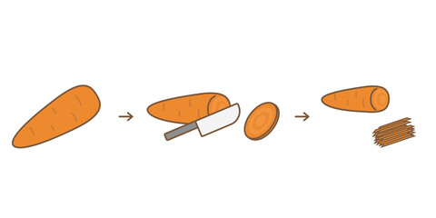 にんじん　千切り