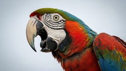 Obraz premium blue and yellow macaw
