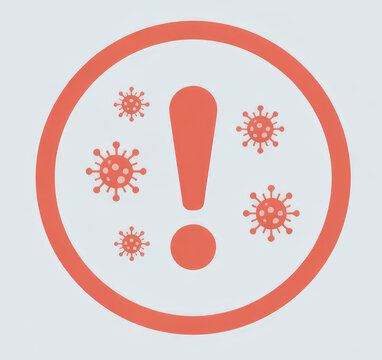 This graphic highlights the concerns related to measles virus infection, including warnings about outbreaks, symptoms, and the need for vaccination to prevent spread