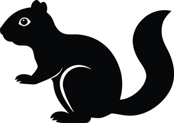 Fototapeta premium Ground quiver silhouette vector art illustration