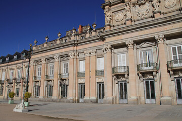 Obraz premium at the royal palace (la granja) in san ildefonso in spain 