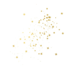 Golden Light Star Explosion – Delicate Sparkle Accent