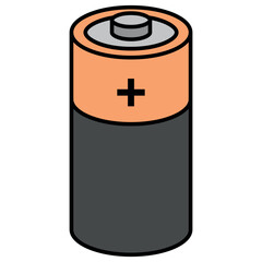 Battery Icon Design Template – Vector Power Symbol