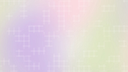 Fototapeta premium Soft Pastel Feminine Gradient Grid Background