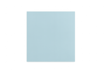 Blank blue paper sheet with transparent background