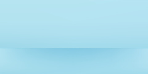 Empty simple palm shadow blue color texture pattern cement wall background. Used for presentation business nature organic cosmetic products abstract simple design