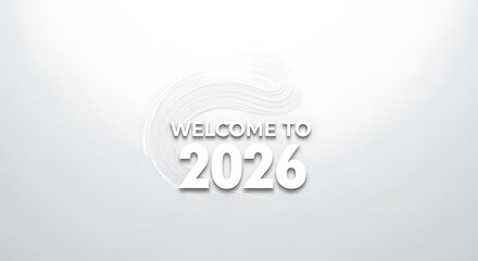 Welcome to the year two thousand and twenty six in white