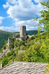 Pocitelj historical stony village, Bosnia and Herzegovina