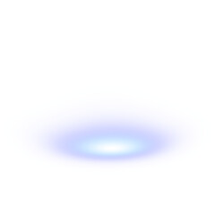  Soft Blue Light Spot Glow Isolated