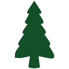 Fototapeta premium A colorful Christmas tree design