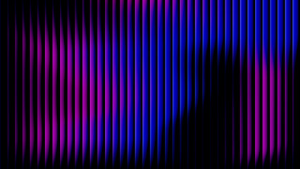 Neon Wave Vertical Stripes, Abstract Synthwave Background.