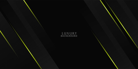 A black background with thin lines that curve diagonally to the right and left. These lines are gold and white, with brilliant shine and gradients, creating a luxurious feel.