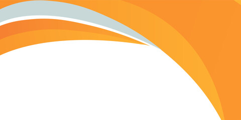 orange abstract background with wavy shapes