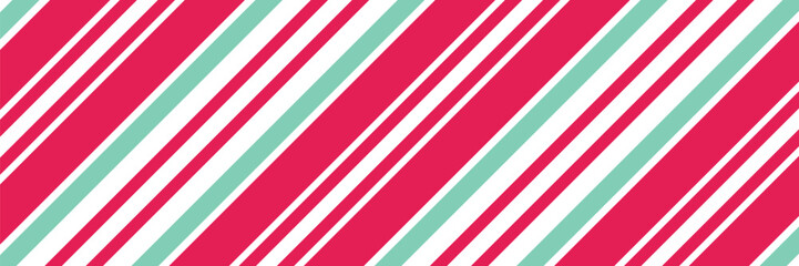 Obraz premium Seamless pattern. Pink-red stripes on white background. Striped diagonal pattern for printing on fabric, paper, wrapping, scrapbooking, websites Background with slanted lines Vector illustration