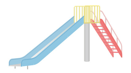 ちょっと斜めから見た滑り台