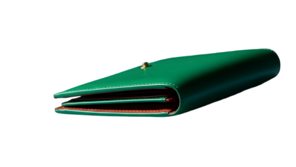 Vintage green car tailfin detail against a dramatic black background highlighting classic design