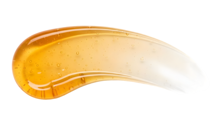 Abstract golden honey texture isolated on black background for design and artistic use