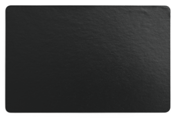 Blank Black Metallic Sticker Textured Background