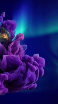 Colorful gradient swirls in space with abstract gradient background; mjpeg encoded; effect social media style featuring gradient,