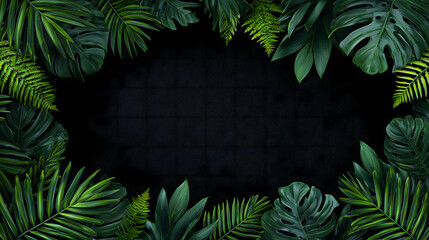 Potted Plants on Rustic Wood Background