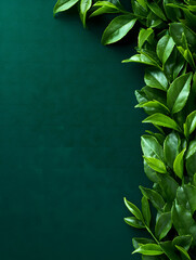 Potted Plants on Rustic Wood Background