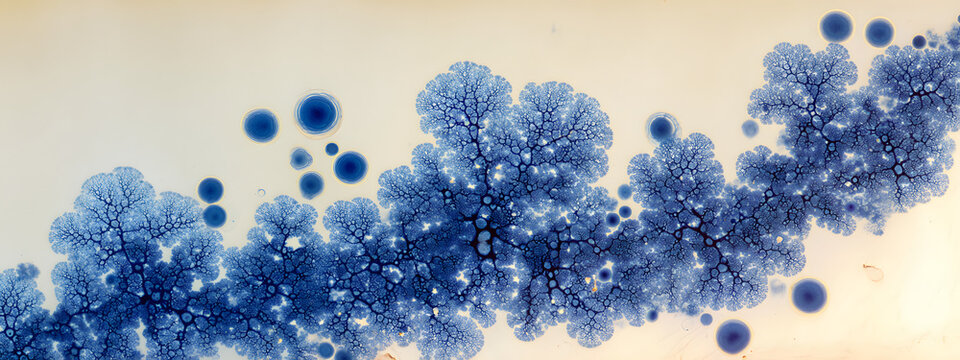 Iron Blue Precipitate Fractals
