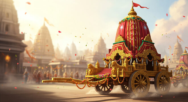 jagannath rath yatra, makar sankranti, diwali, lohri indian traditional festival background