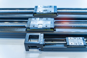 The lead screw shaft spare part of CNC machine