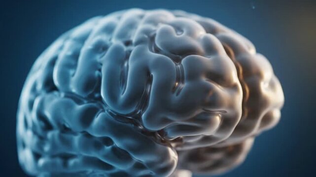 Surface tension visual effect with brain model brain brain surfase effect macro texture style featuring brain model, liquid