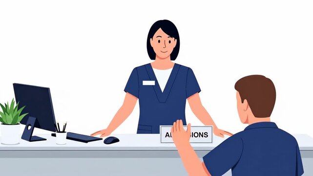 Managing Admissions Interaction at a Service Desk
