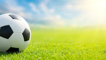 Soccer Background with Copy Space for 2026 World Cup Advertising 