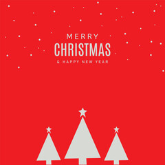Festive Holiday Card &ndash; Merry Christmas and Happy New Year