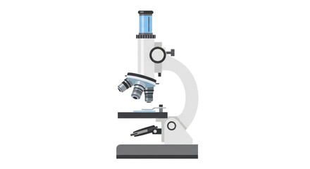 Scientific microscope for laboratory research or medical studies
