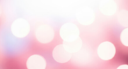 Delicate Pink Bokeh Background with Soft White Highlights for Abstract Design and Gentle Visuals, Perfect for Subtle Overlays and Dreamy Textures in Digital Art