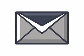 Email envelope icon illustration