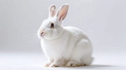 rabbit isolated on white background
