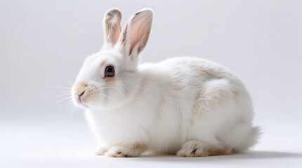 Obraz premium rabbit isolated on white background