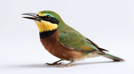 Obraz premium bee-eater bird isolated on white background