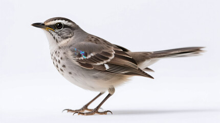 Obraz premium mockingbird isolated on white background