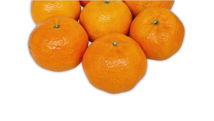 Fresh tangerines providing healthy vitamin c nutrition