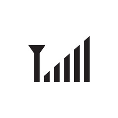 Strong Solid Signal Bars for Digital Network