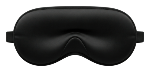 Enhance rest with a sleep mask your bedroom's relaxation aid isolated on transparent background