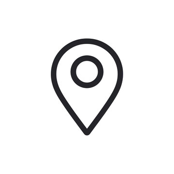 vector map pointer icon
