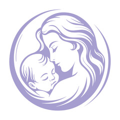 Mother and Child Embrace