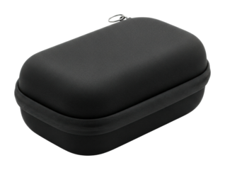 Portable hard case for electronics home accessories modern style isolated on transparent background