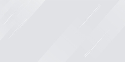 Diagonal grey gradient lines background. Abstract silver stripes wallpaper. Abstract gray tech backdrop. Oblique gris texture for graphic design, poster, banner, flyer, brochure, presentation. Vector